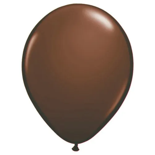 11 inch QUALATEX CHOCOLATE BROWN