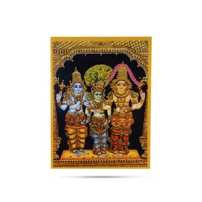 Acrylic Magnet - 3.75 x 3 Inches | Tanjore Painting Acrylic Photo Magnet/ Acrylic Fridge Magnet/ Assorted Design