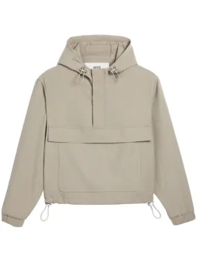 AMI Paris front-pocket Hooded Jacket