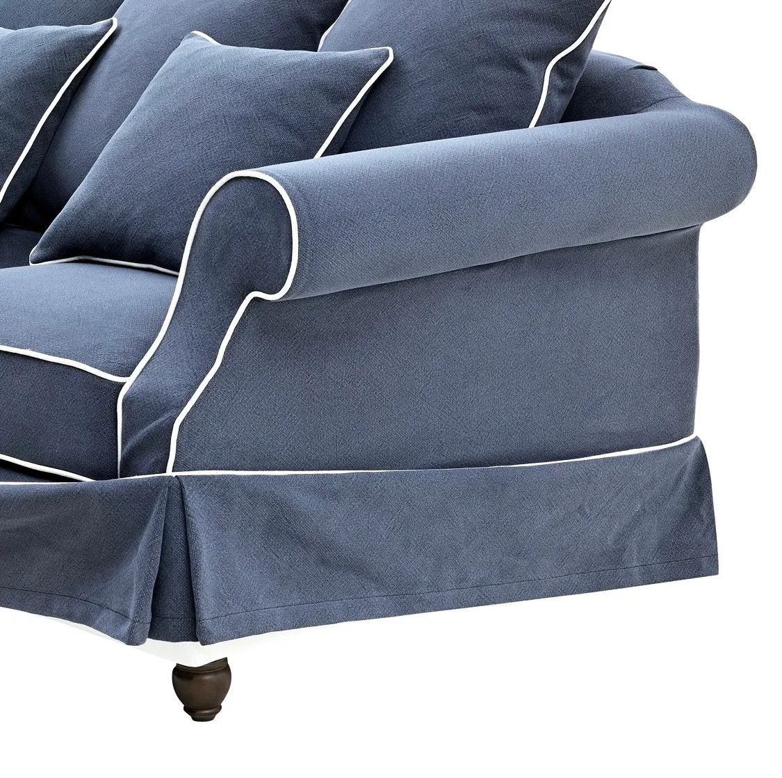 Ayla 2 Seater Sofa Navy