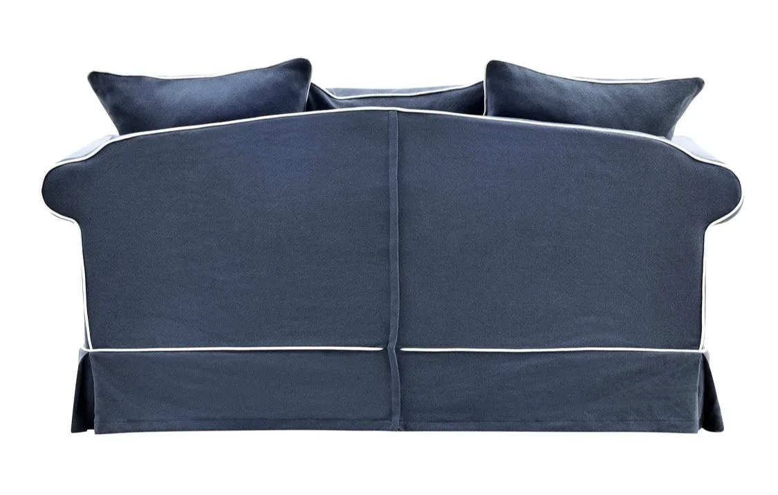 Ayla 2 Seater Sofa Navy