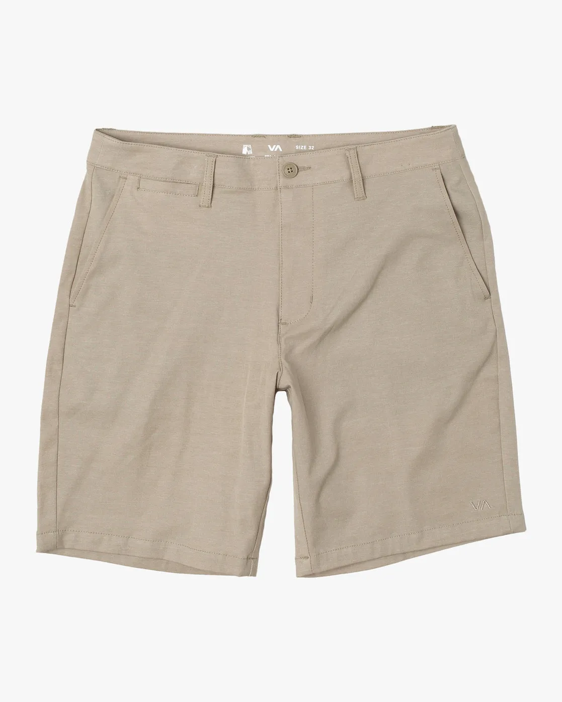 Back In Hybrid Walkshorts 19" - Khaki