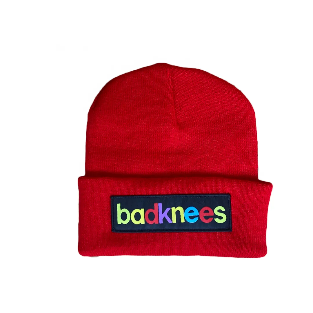 badknees Cuff Beanie - RED!