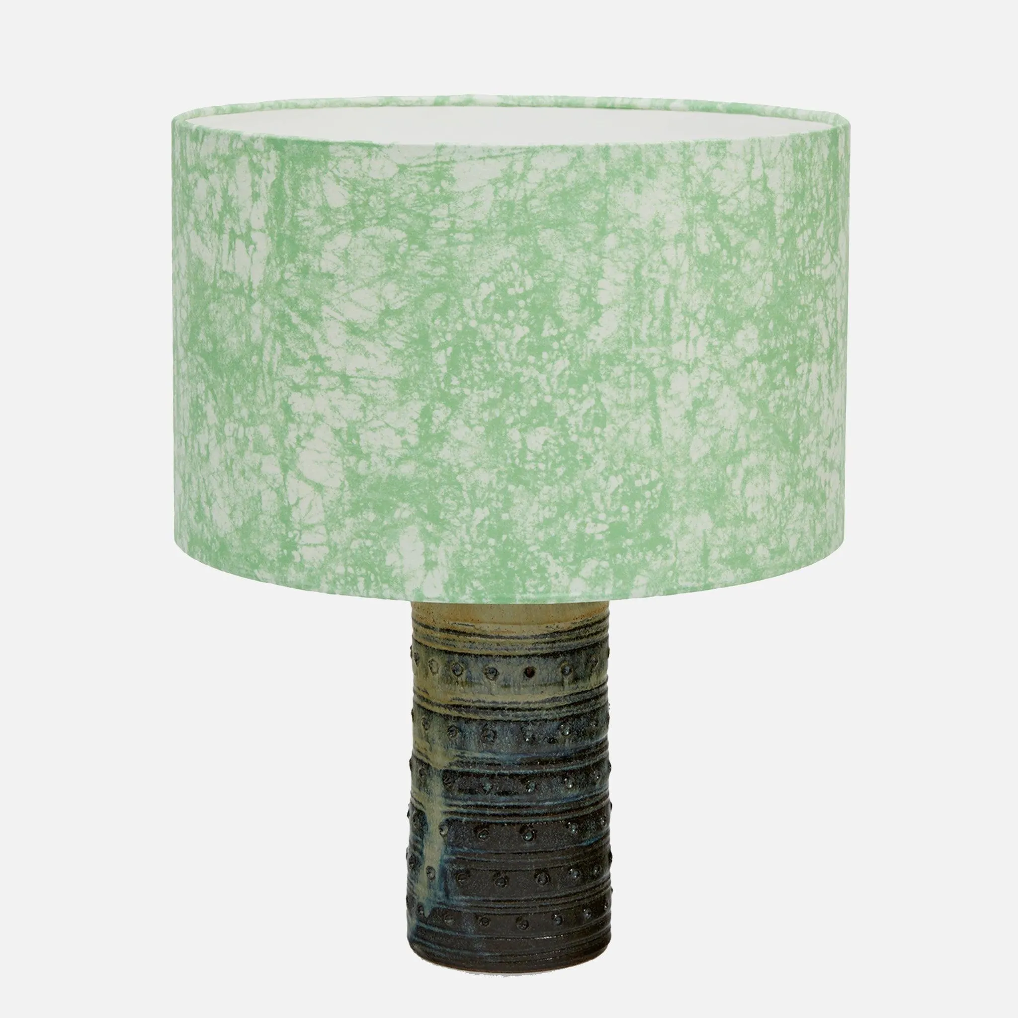 Batik Sage Green Lamp Shade