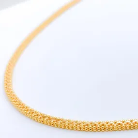 Beaded Square Chain - 18"