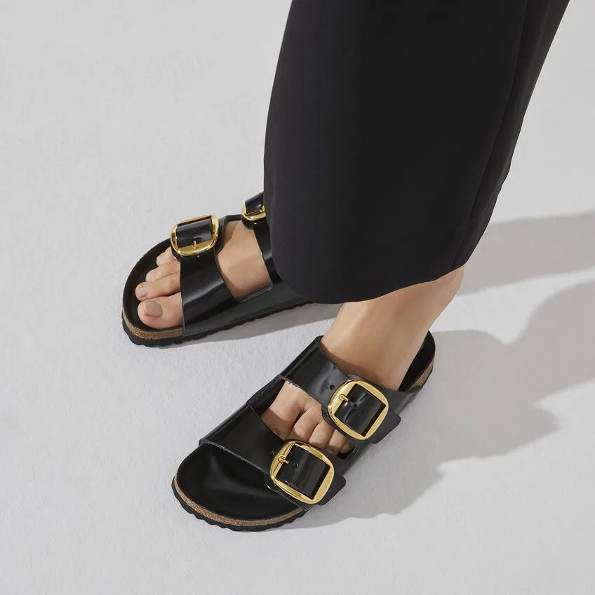 Birkenstock Arizona Big Buckle - High Shine Black