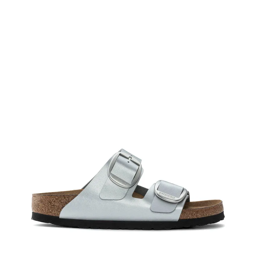 BIRKENSTOCK SANDALO ARIZONA BIG BUCKLE 1025831 ARGENTO