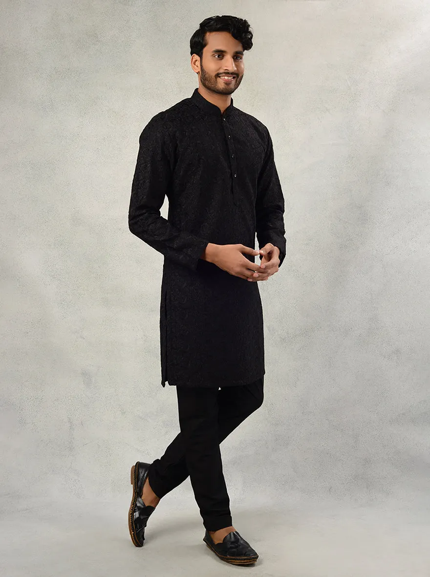 Black Kurta Pajama | TULA