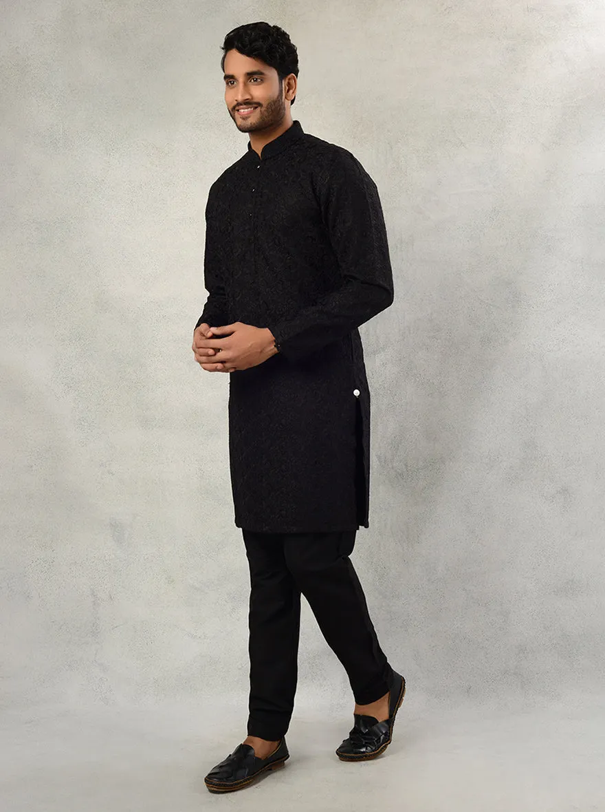 Black Kurta Pajama | TULA