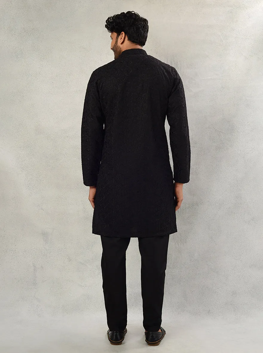 Black Kurta Pajama | TULA