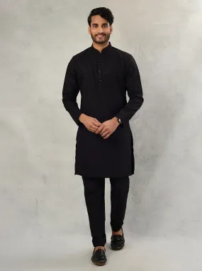 Black Kurta Pajama | TULA