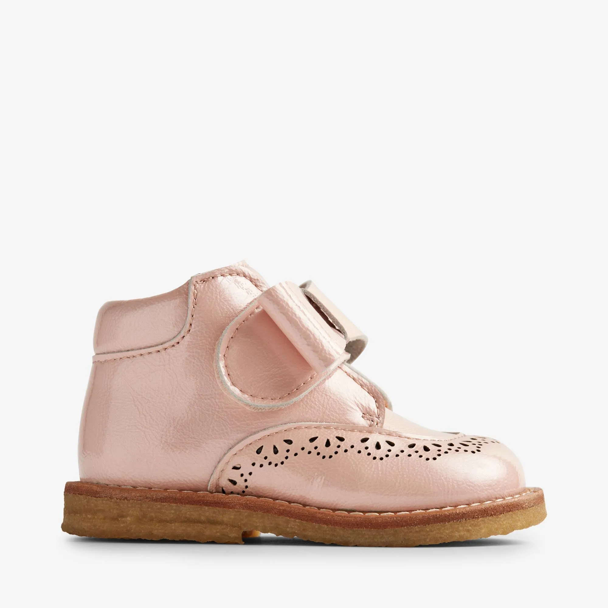 Bootie Velcro Bowy - rose ballet