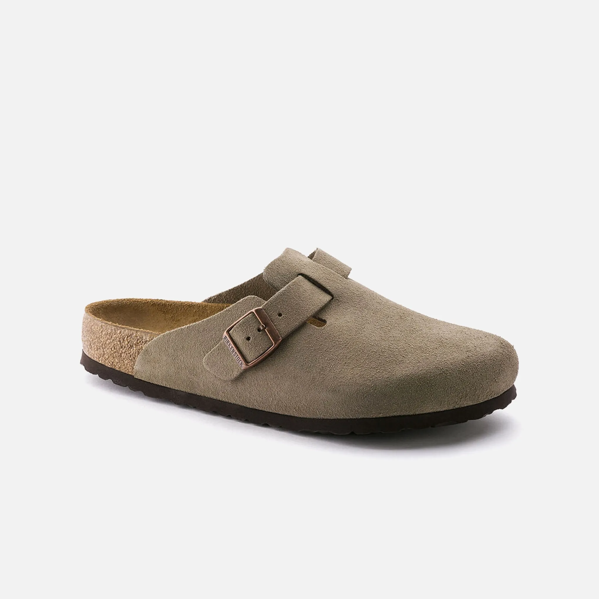 Boston Soft Footbed - Taupe Suede (Regular Fit)