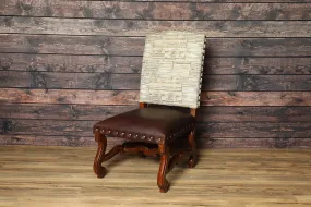 Brown Southwestern Dining Chair Set