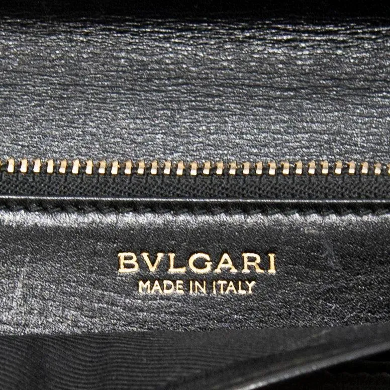 Bvlgari Black Long Wallet