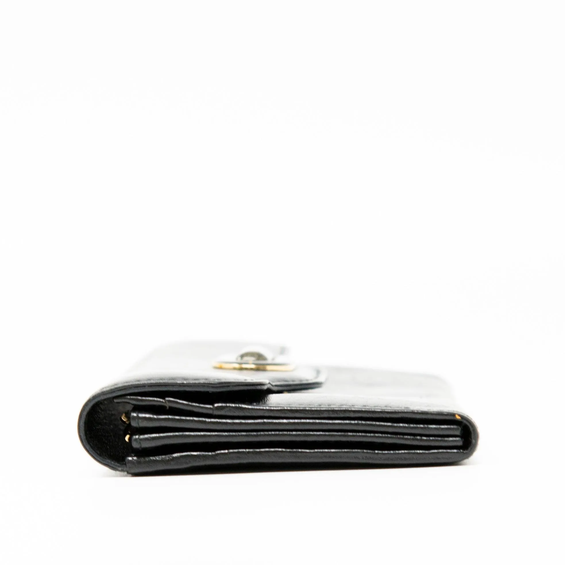 Bvlgari Black Long Wallet