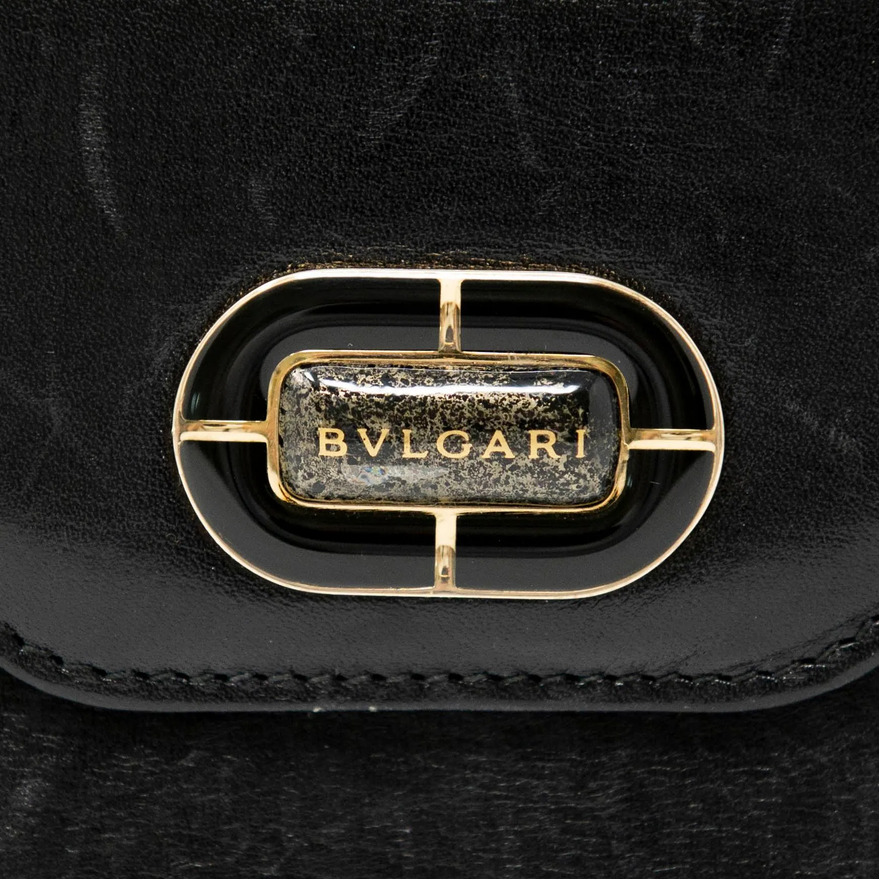 Bvlgari Black Long Wallet