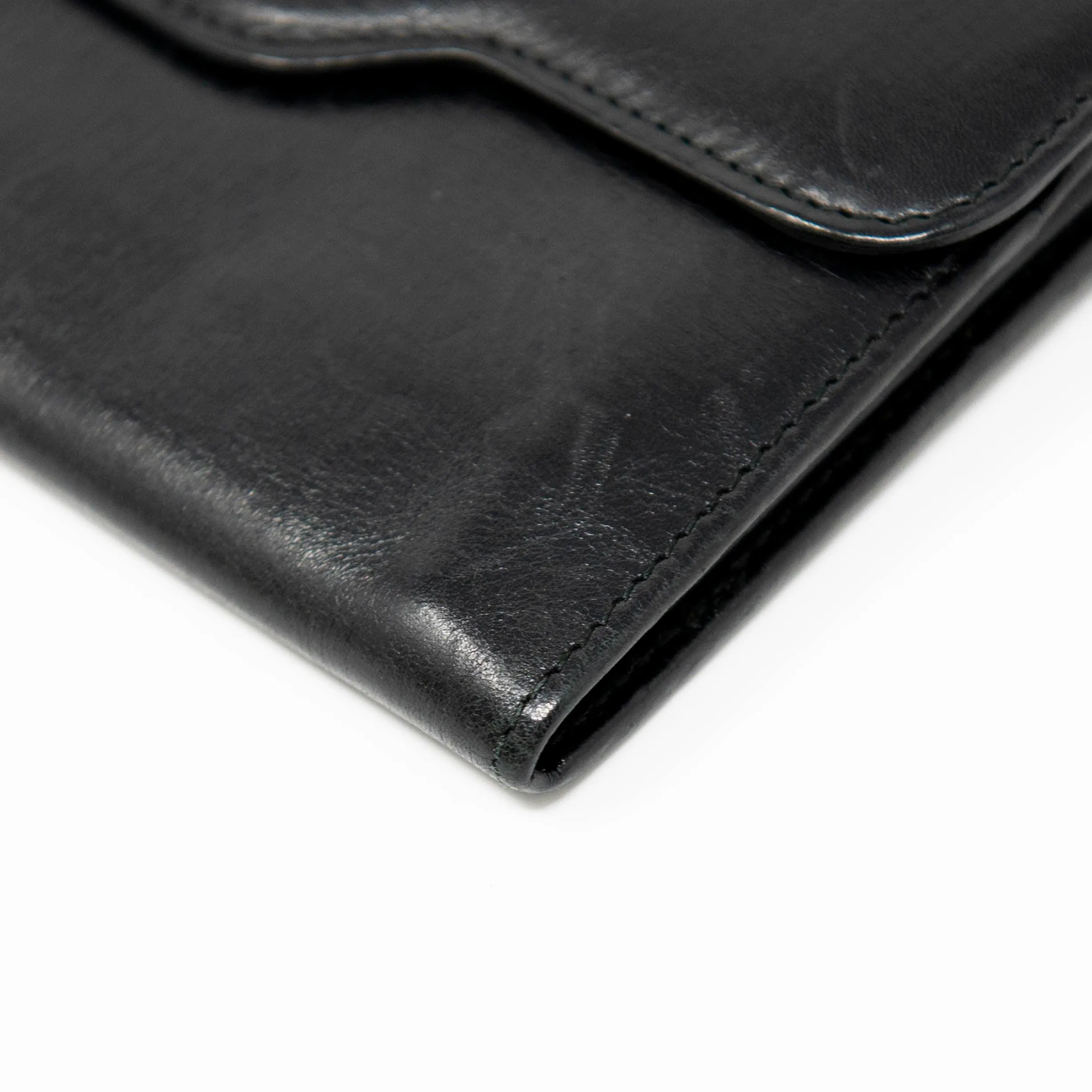 Bvlgari Black Long Wallet