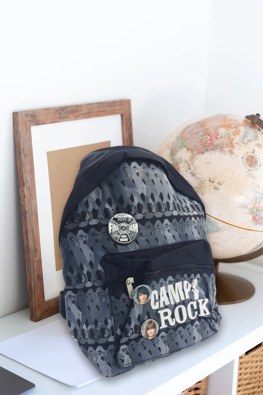 Camp Rock Black Backpack