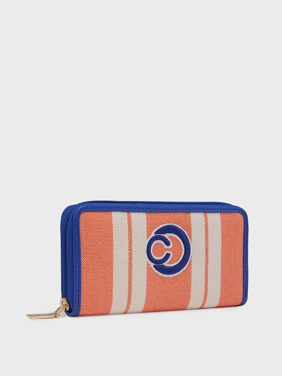 Caprese Dixie Zip Around Wallet Large Orange