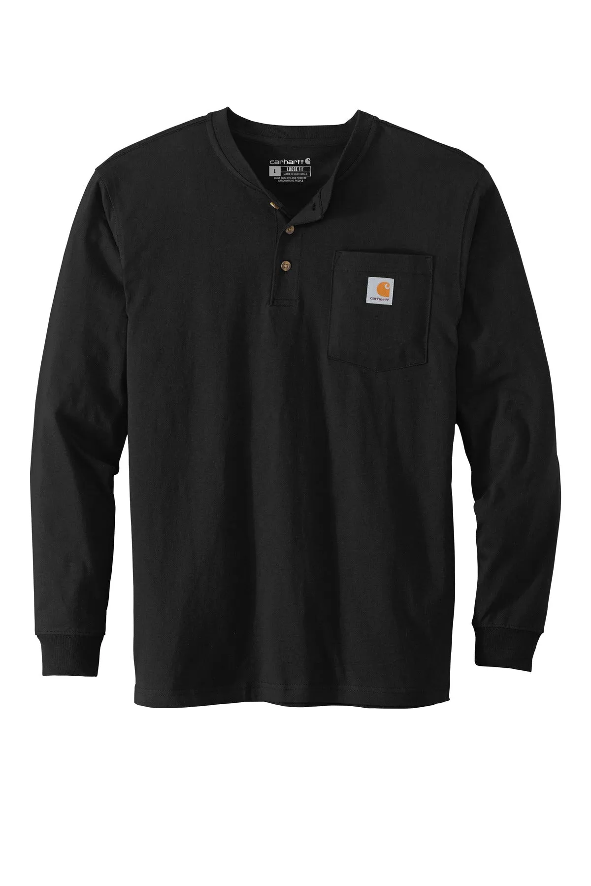 Carhartt Long Sleeve Henley T-Shirt CTK128