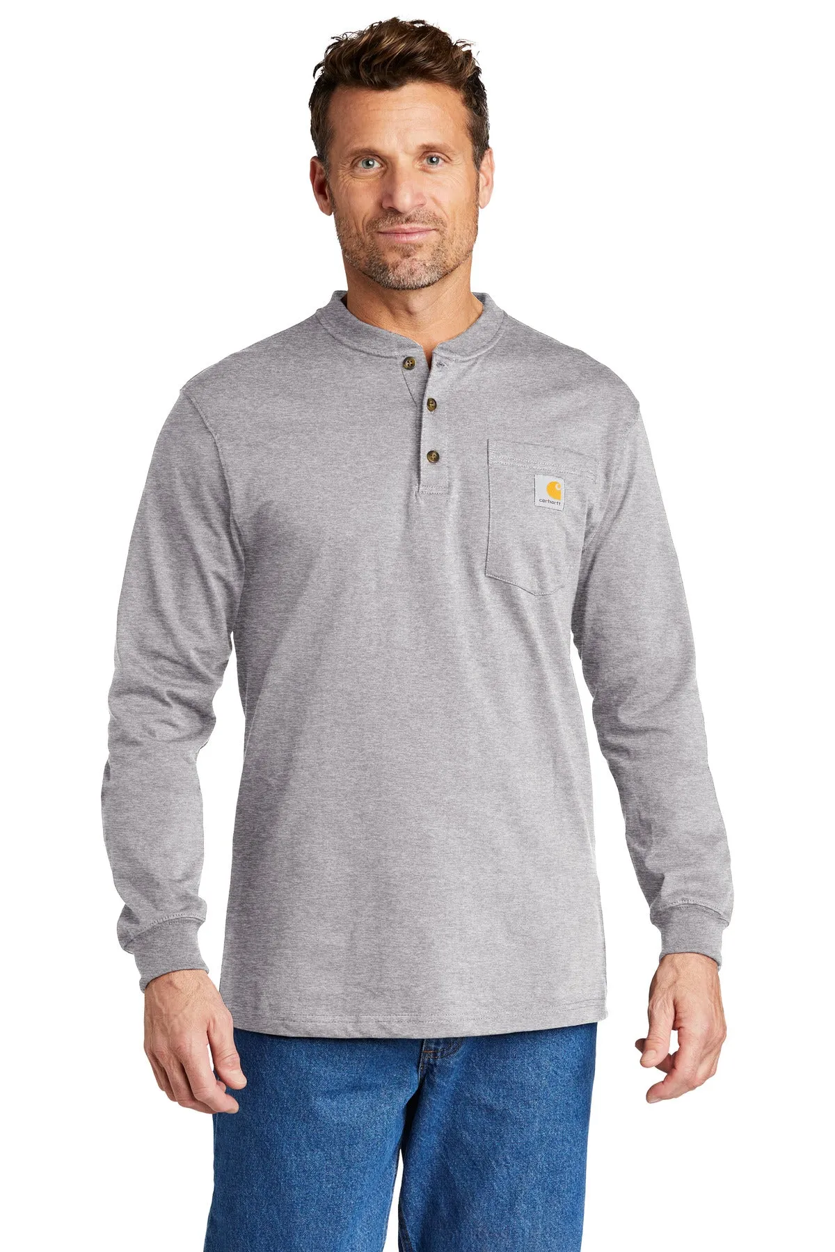 Carhartt Long Sleeve Henley T-Shirt CTK128