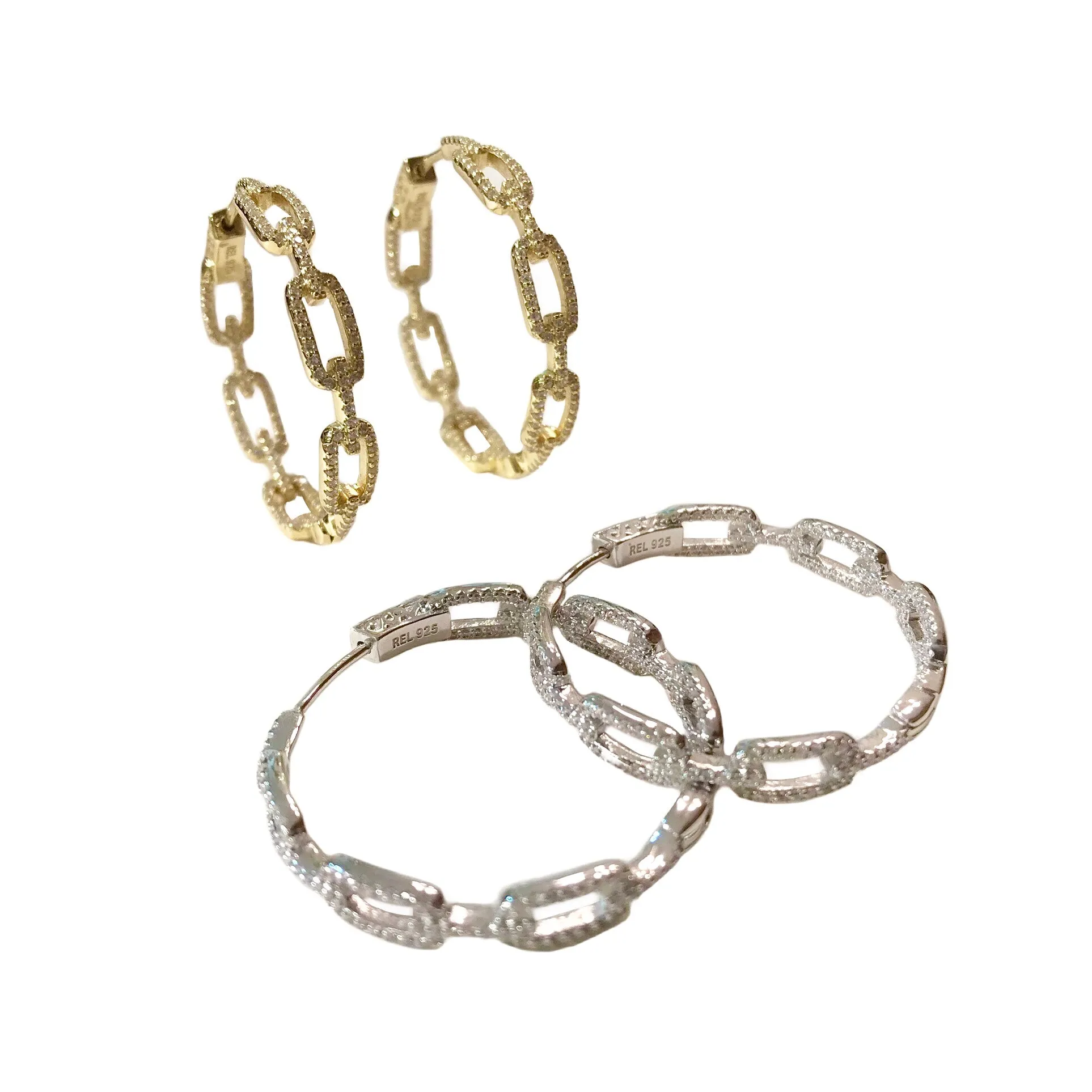 Chain Link Hoops