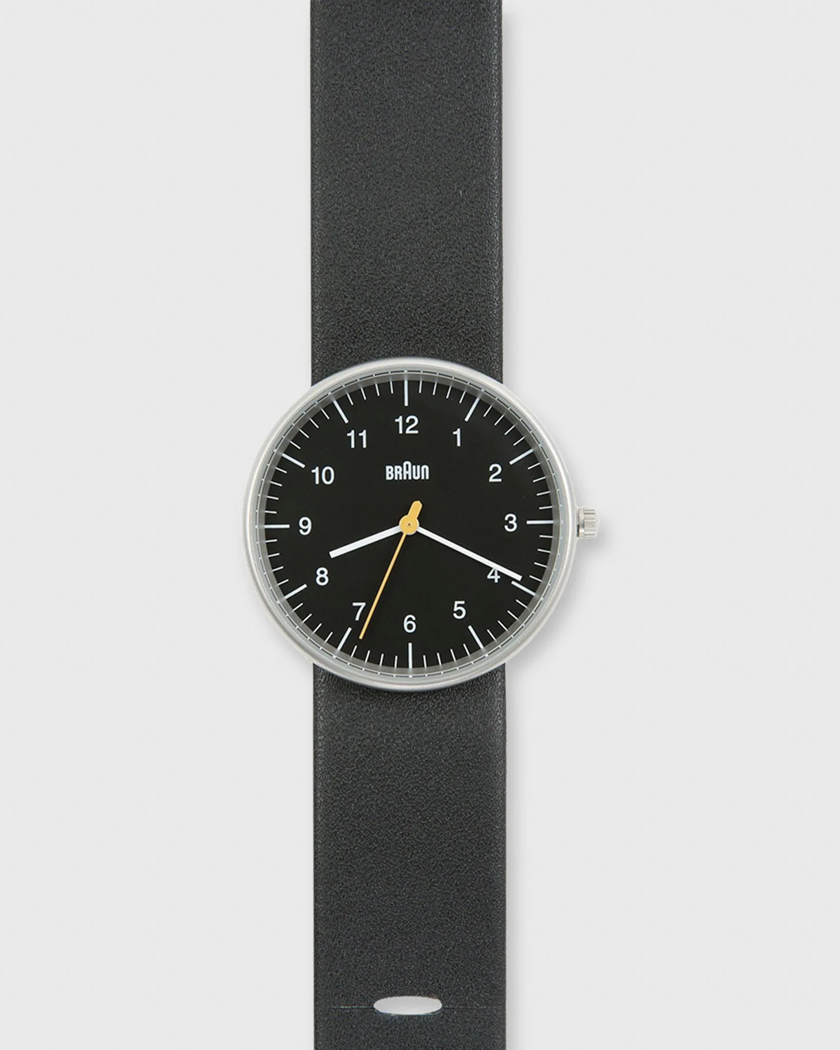 Classic Analog Watch in Black/Black