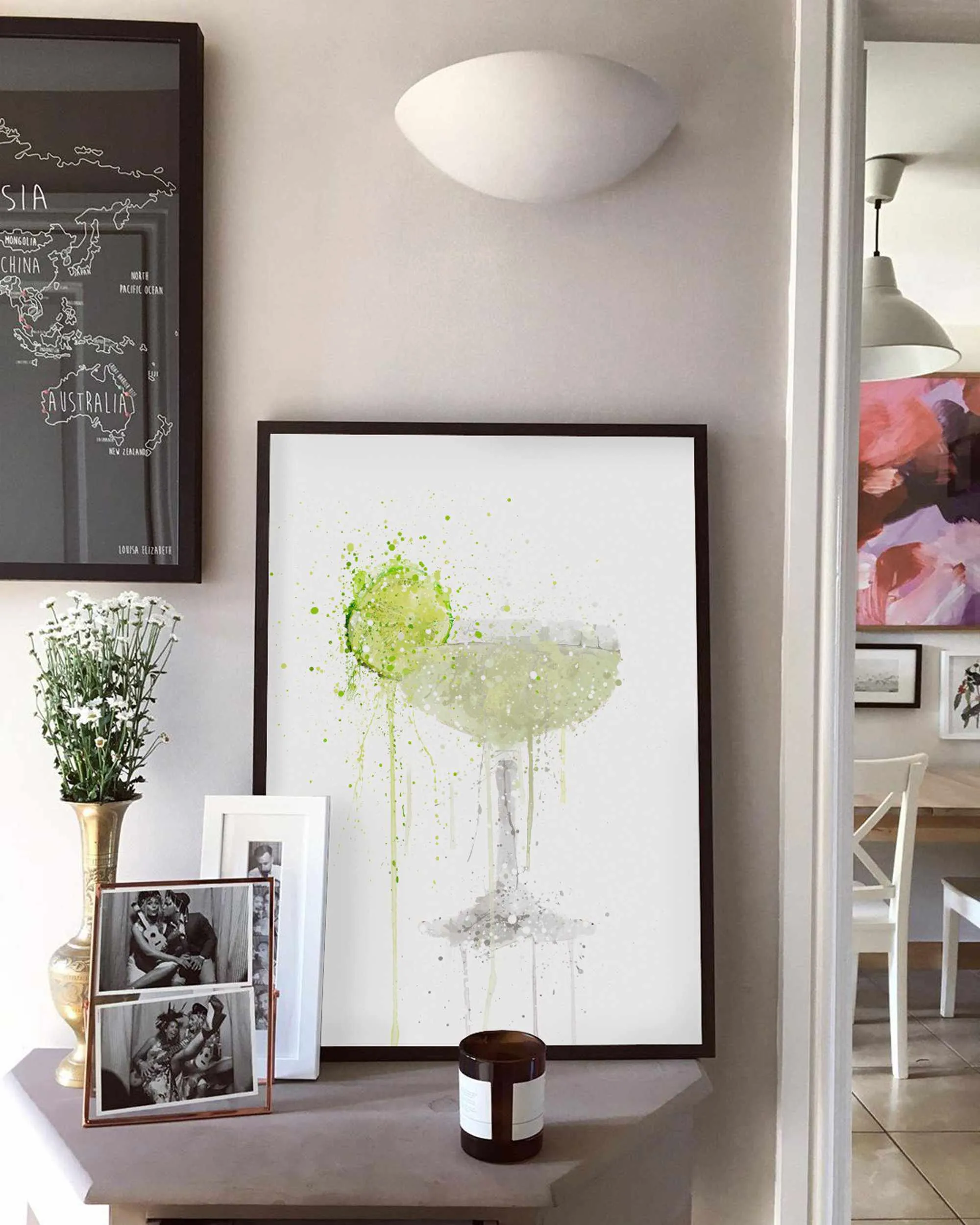 Daiquiri Cocktail Wall Art Print