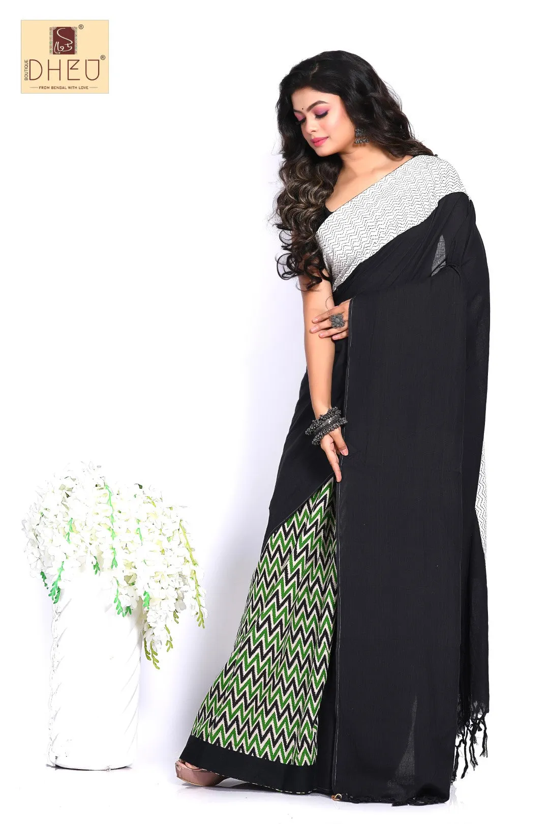 Dheu Exclusive- Fusion Saree