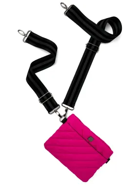 Diagonal Bum Bag 2.0 - FUCHSIA NOIR