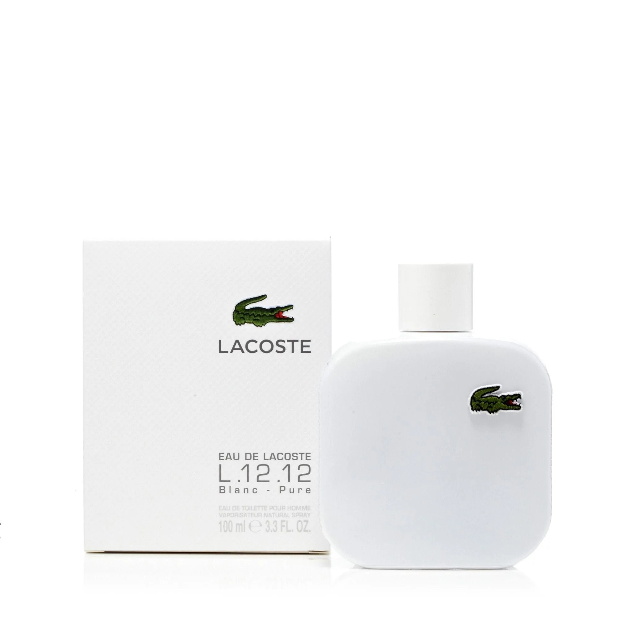 Eau De Lacoste L.12.12 White For Men By Lacoste Eau De Toilette Spray