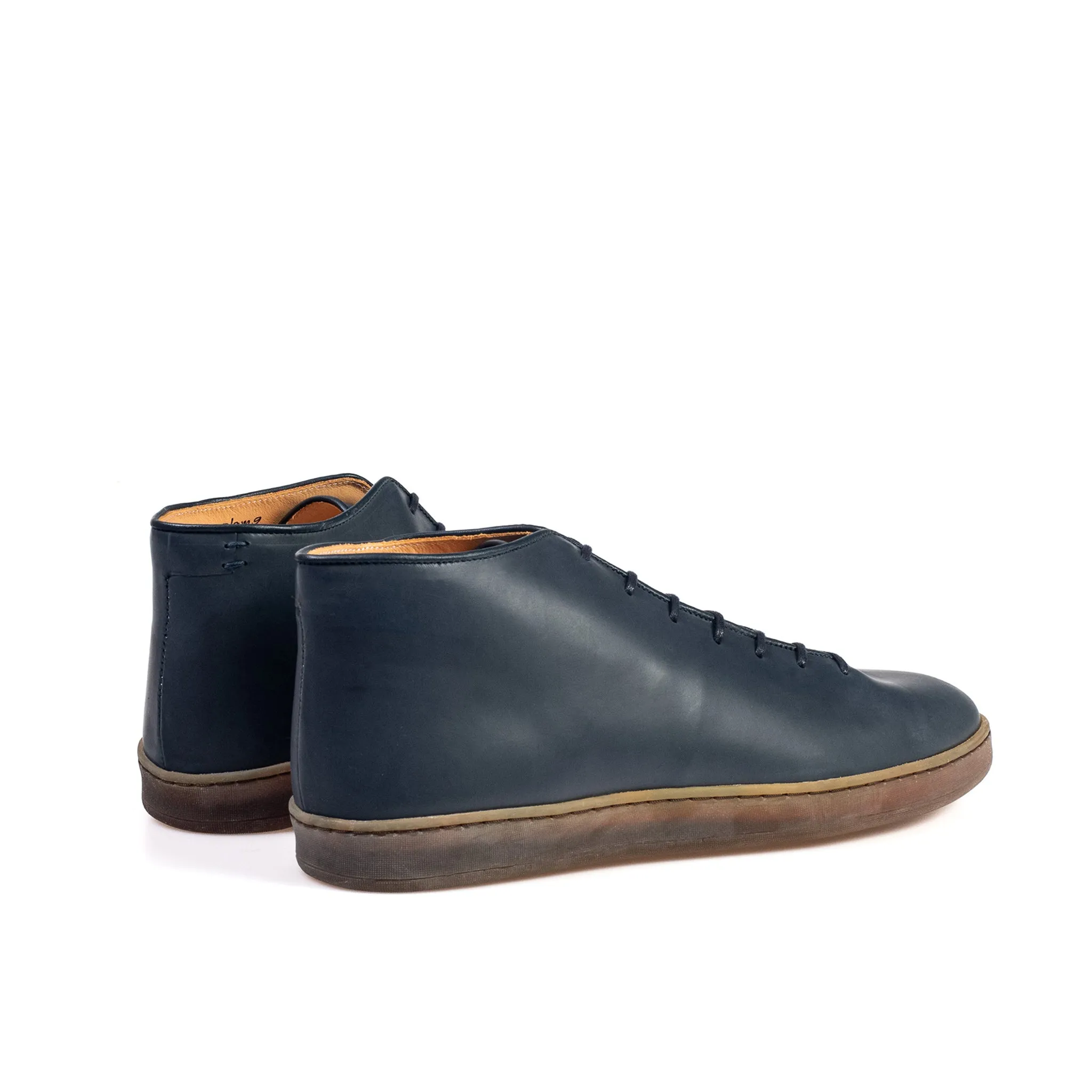 Everdon Wholecut Mid - Navy Veg Tan Calf