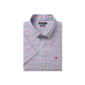 Franklin Performance Gingham Dress Shirt - Short Sleeve