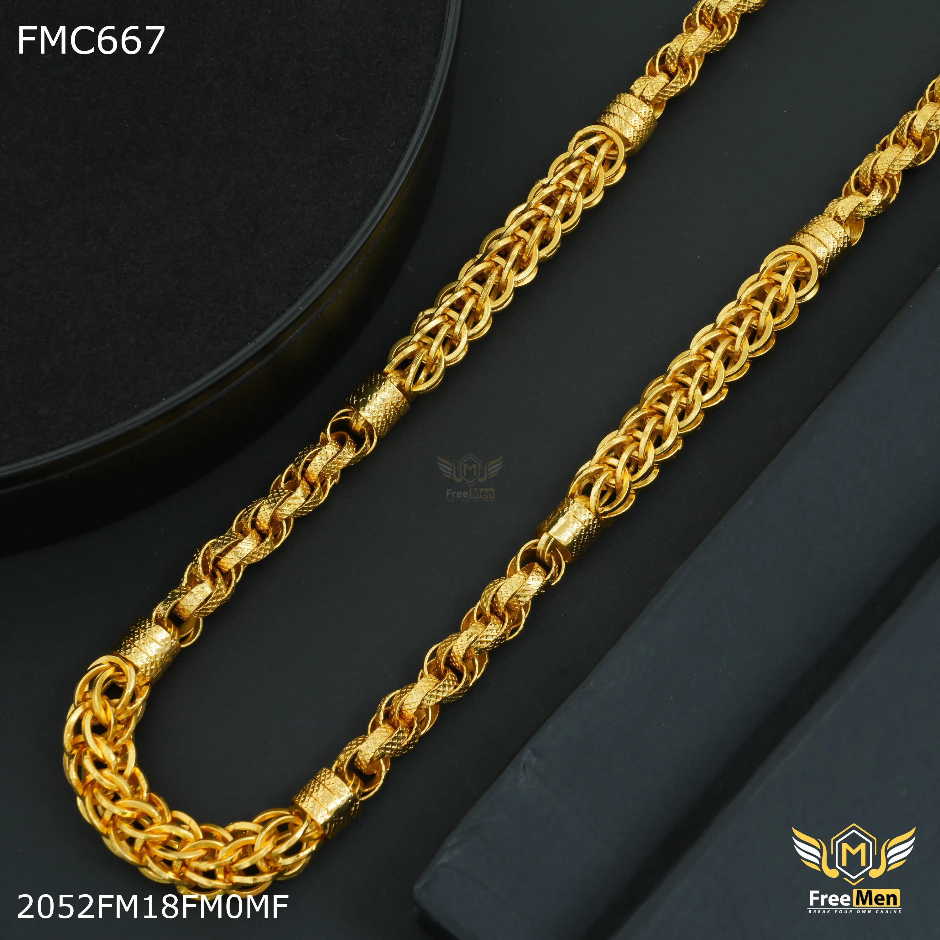 Freemen Broad Royal Chain for Man - FMC667