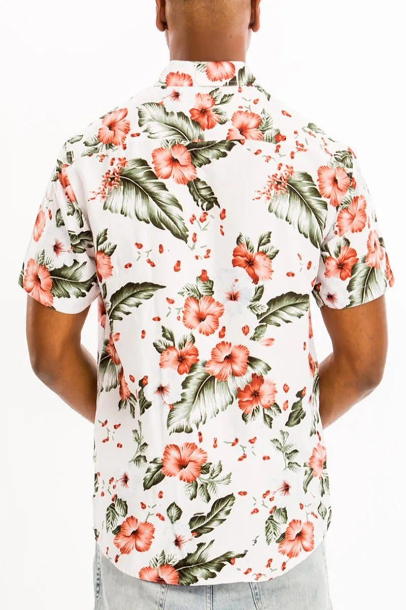 HAWAIIAN BUTTON DOWN SHIRT