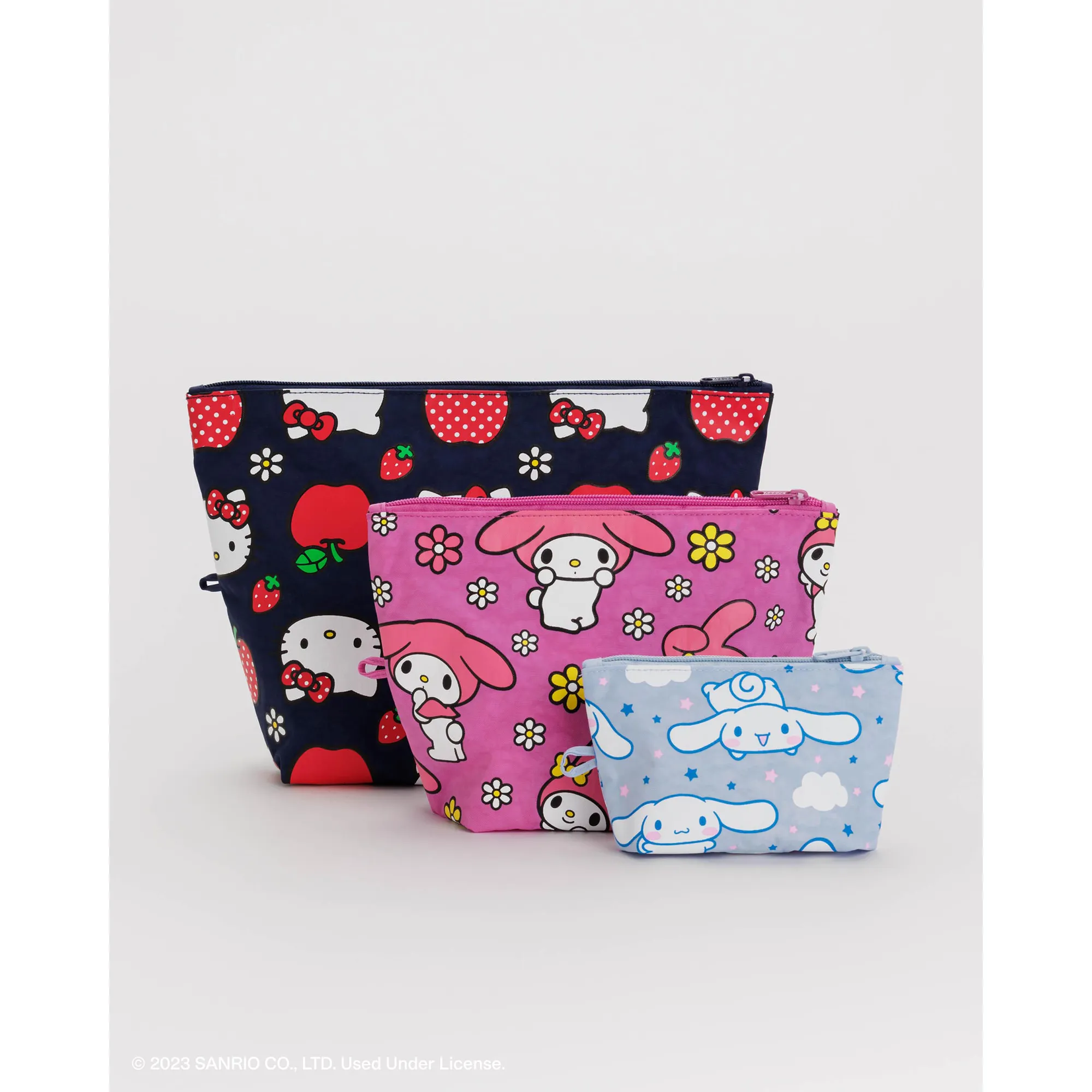 Hello Kitty and Friends x Baggu Go Pouch Set