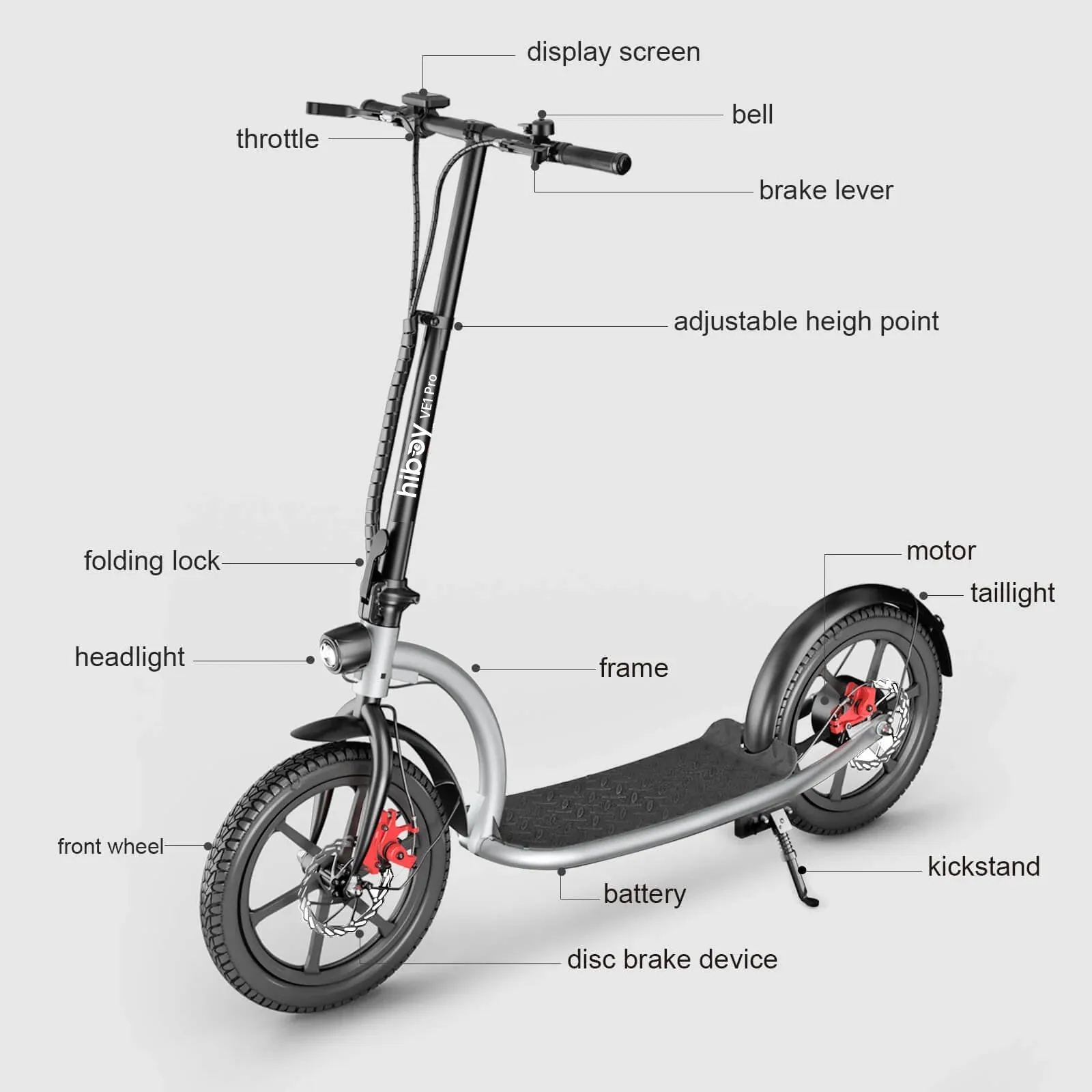 Hiboy VE1 Pro Electric Scooter