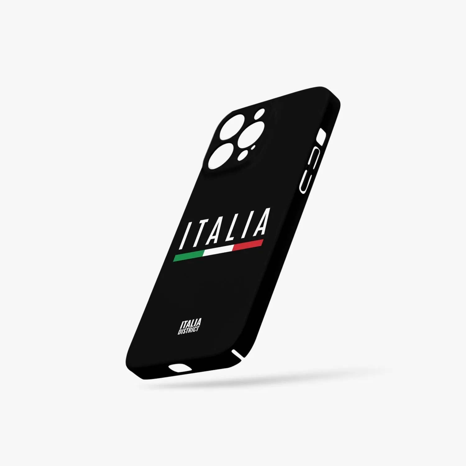 Italy Black Phone Case iPhone 15 Pro (Lens Protective)