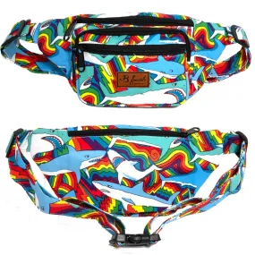 Jaws Rainbow -  Fanny Pack