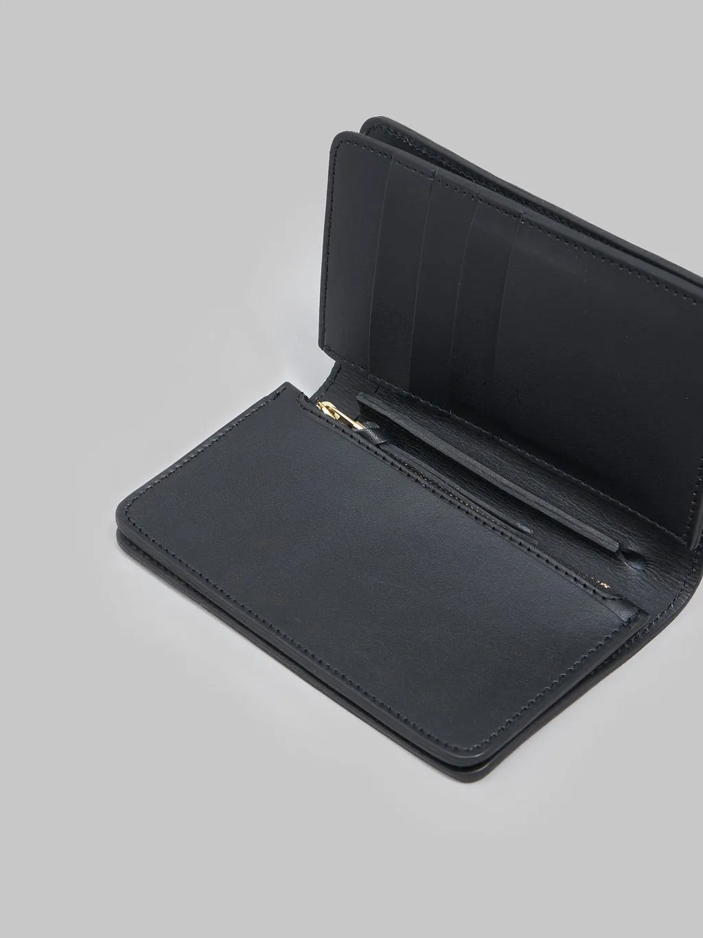 Kobashi Studio Middle Wallet Black