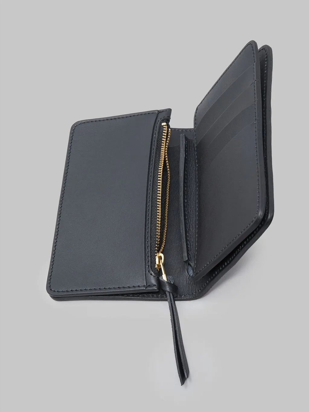 Kobashi Studio Middle Wallet Black