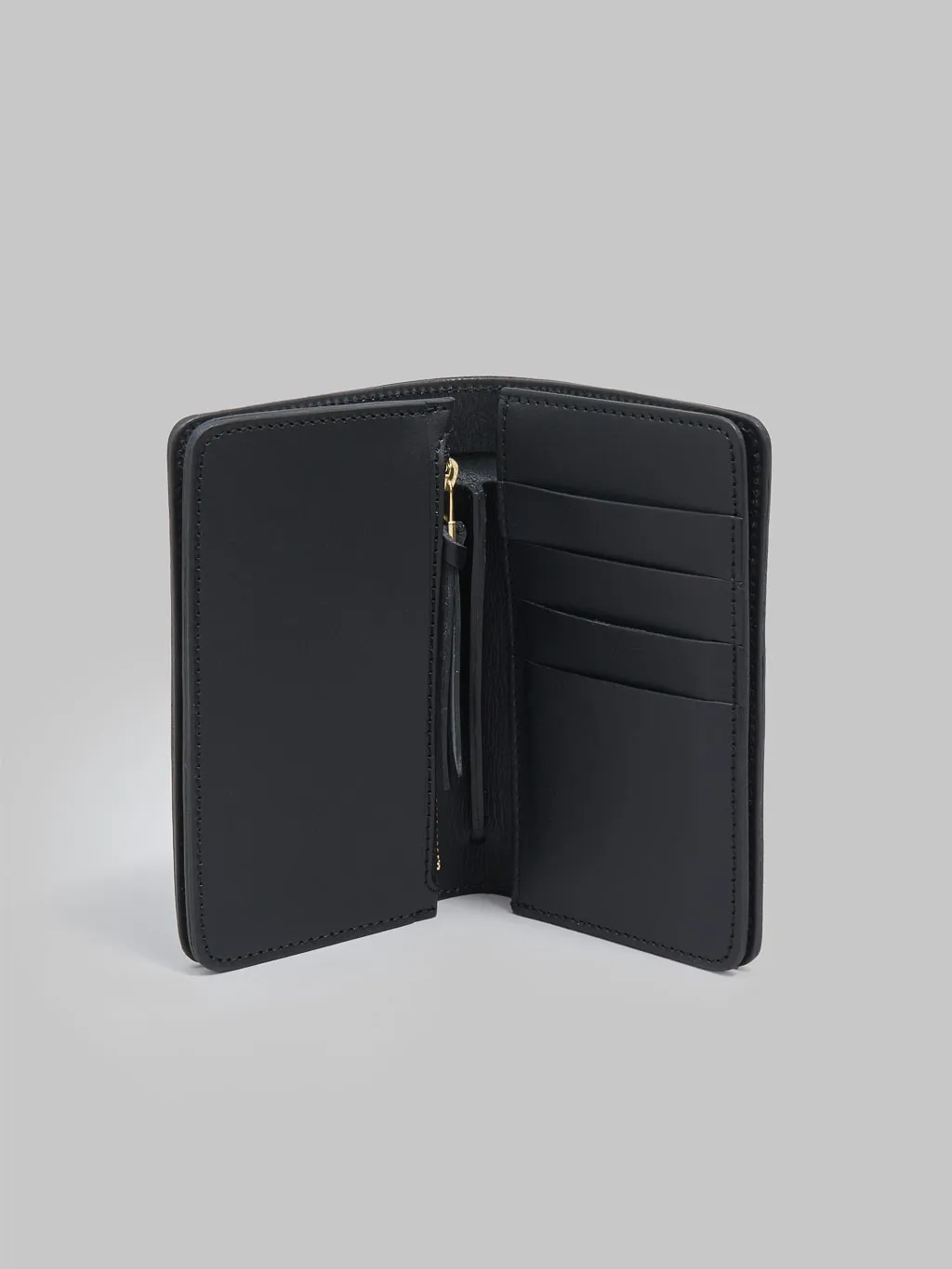 Kobashi Studio Middle Wallet Black