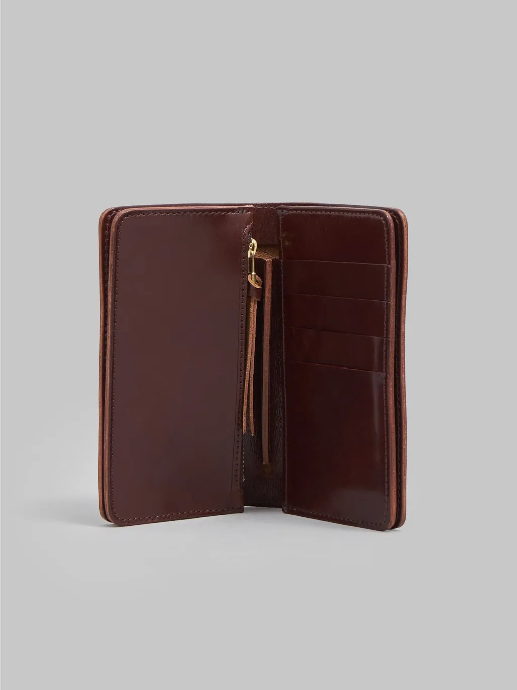 Kobashi Studio Middle Wallet Brown