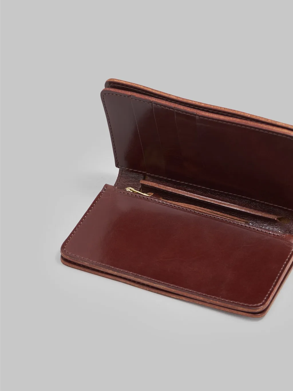 Kobashi Studio Middle Wallet Brown