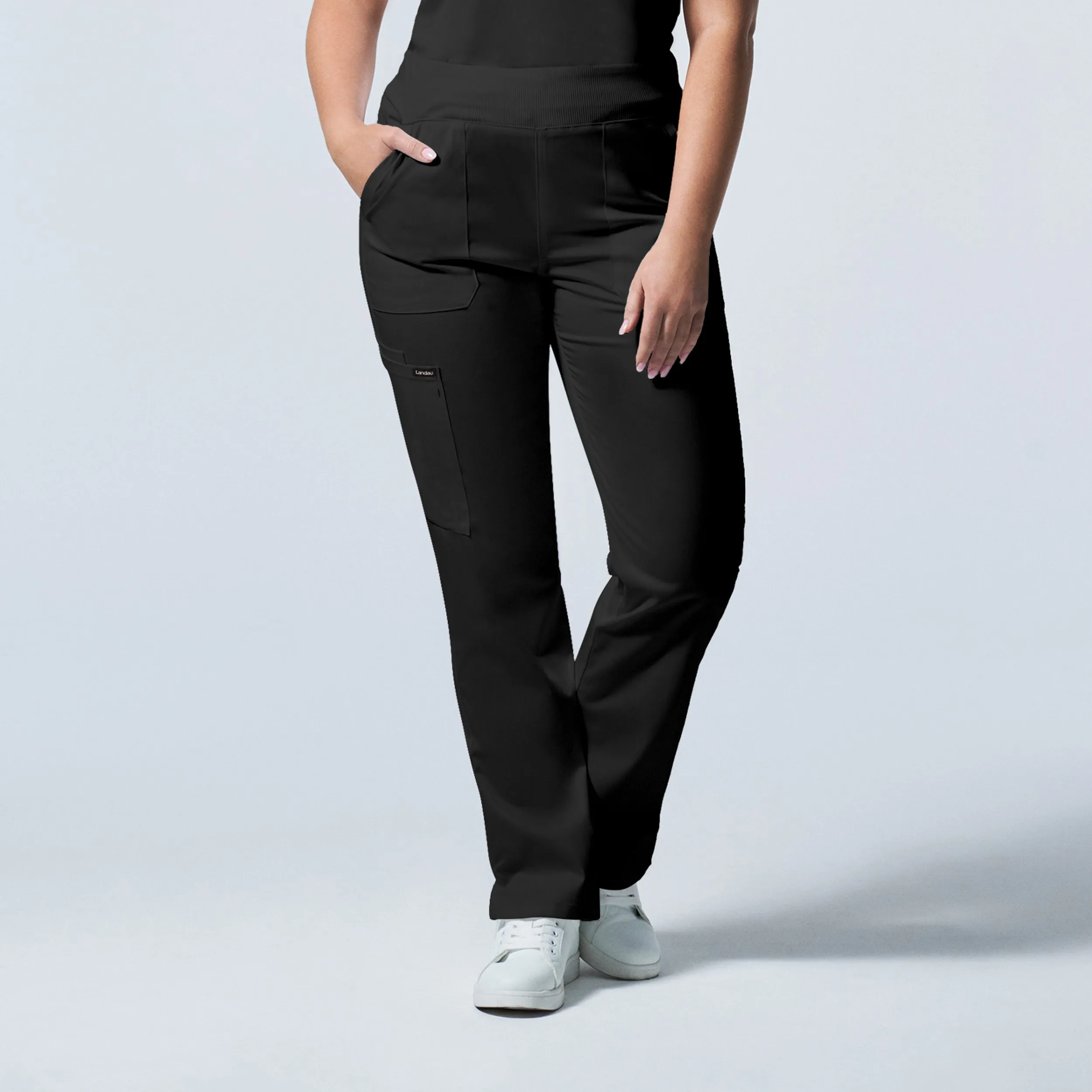 Landau ProFlex Womens Cargo Scrub Pants