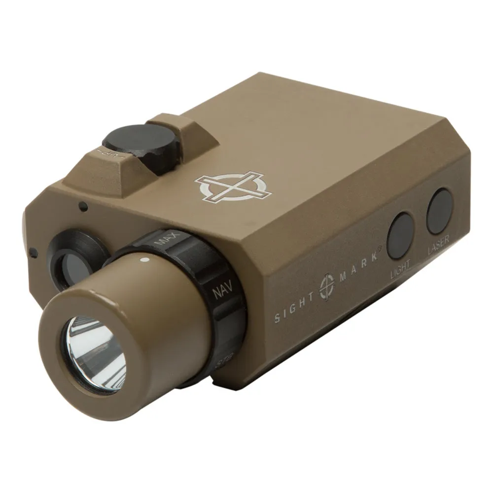 LoPro Compact Flashlight with Green Laser Sight