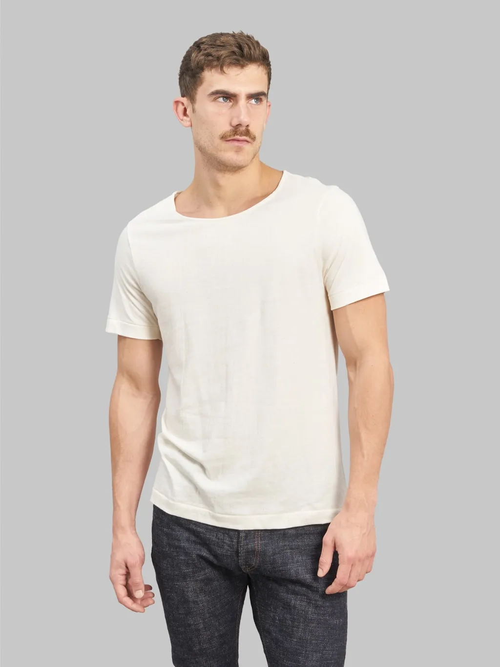 Merz b. Schwanen 114 1920s 5.5oz Loopwheeled Classic Fit T-Shirt Nature