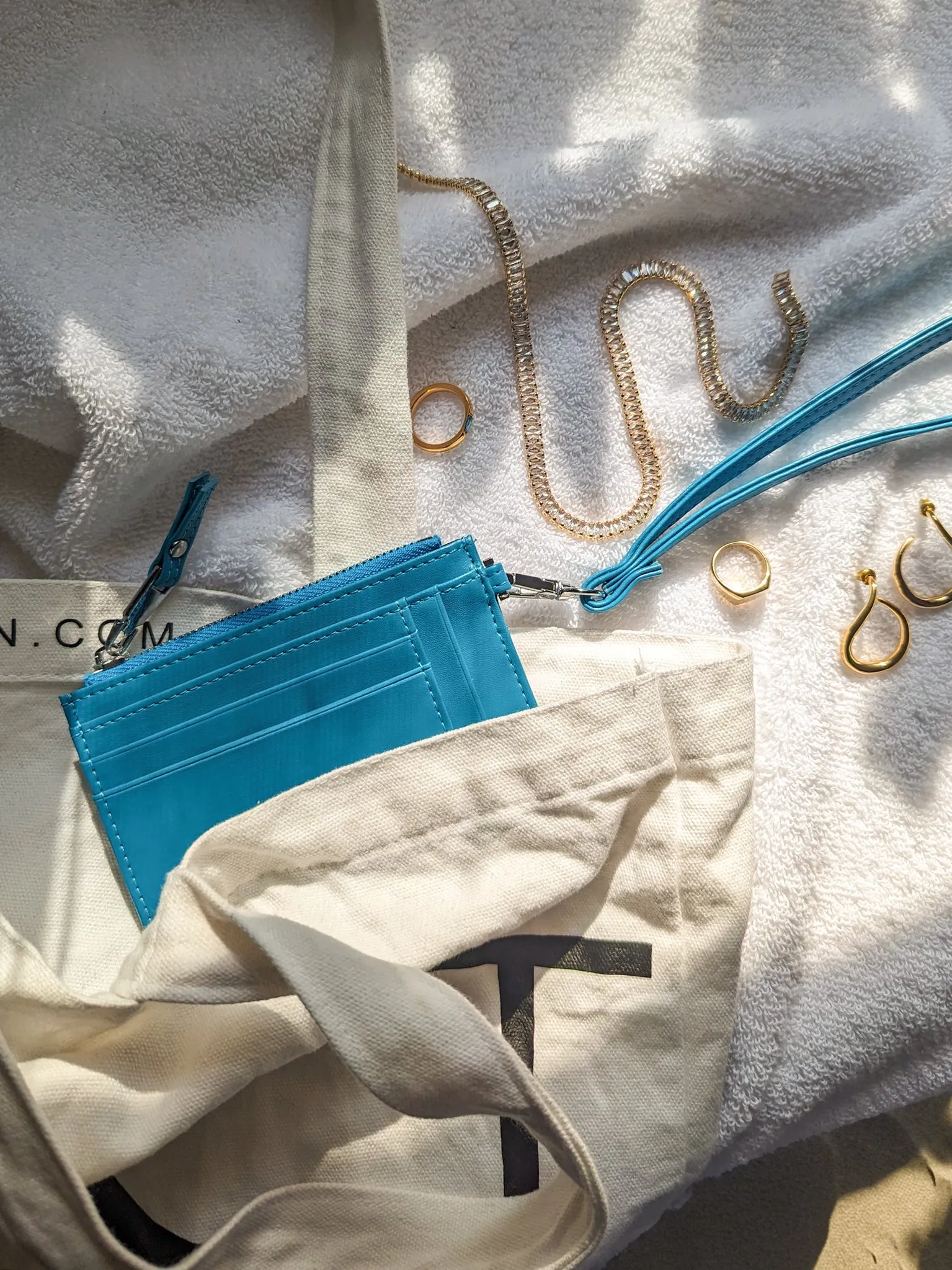 Mini Wristlet - VE Teal