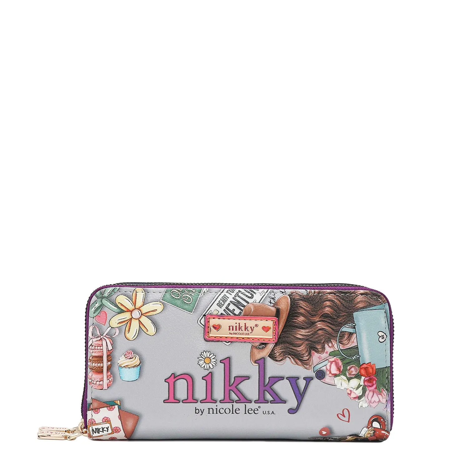 NIKKY DOUBLE ZIPPER WALLET V.2